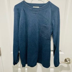 Eddie Bauer Men’s Small Navy Sweater